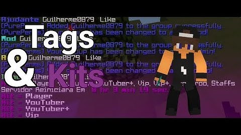 × PLUGIN DE TAGS-KITS PARA SEU SERVIDOR (PocketMine, Genysis, Mc-Node, Host)