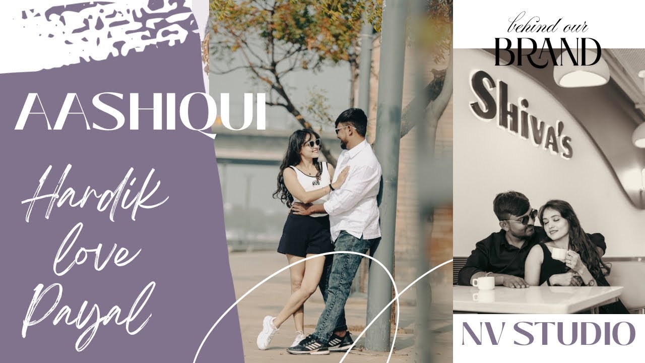 Post wedding || Nv studio Viramgam || Aashiqui || Hardik & payal || cinematic video || 