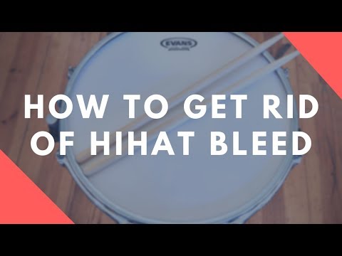 How To Remove Hi Hat Bleed From Your Snare