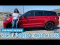 2021 ford explorer st the sporty family hauler  car mom tour