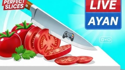 Perfect slice part of 4 🍅🔪#live #shortslive