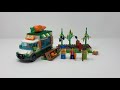 Lego City 60345 Farmers Market Van Review | Many Plants! | GHMBricks Review