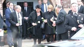 Celebrities And Guests Attend Nanny Pats Funeral In Essex