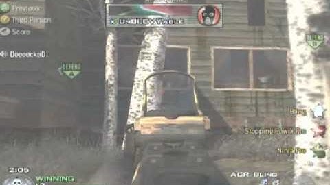 Mw2 Gamebattles Fast 1v3 Clutch