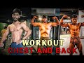 Chest And Back Workout | Chest and Back Exercise | Chest and Back workout at gym