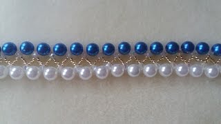 PEARLS AND BICONES SWAROVSKI BRACELET