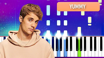 Justin Bieber - Yummy (Piano Tutorial)