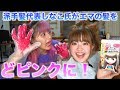 しなこ氏にセルフカラーお任せしたら派手髪に？！【えましな】