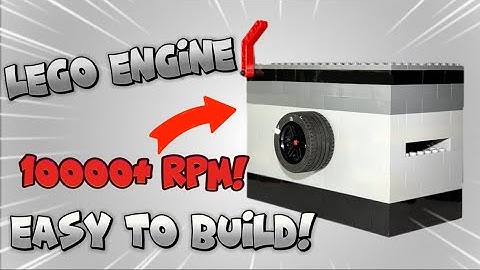 Lego engine tutorial  #engine #lego #new