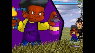 Mugen Darnell (Newgrounds) Vs Skythe  (Battle Monsters)