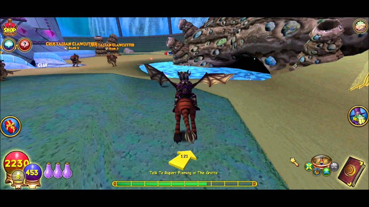 Wizard101: Celestia Walkthrough: Part 2: A Plethora of Crabs w/ Kayla ...