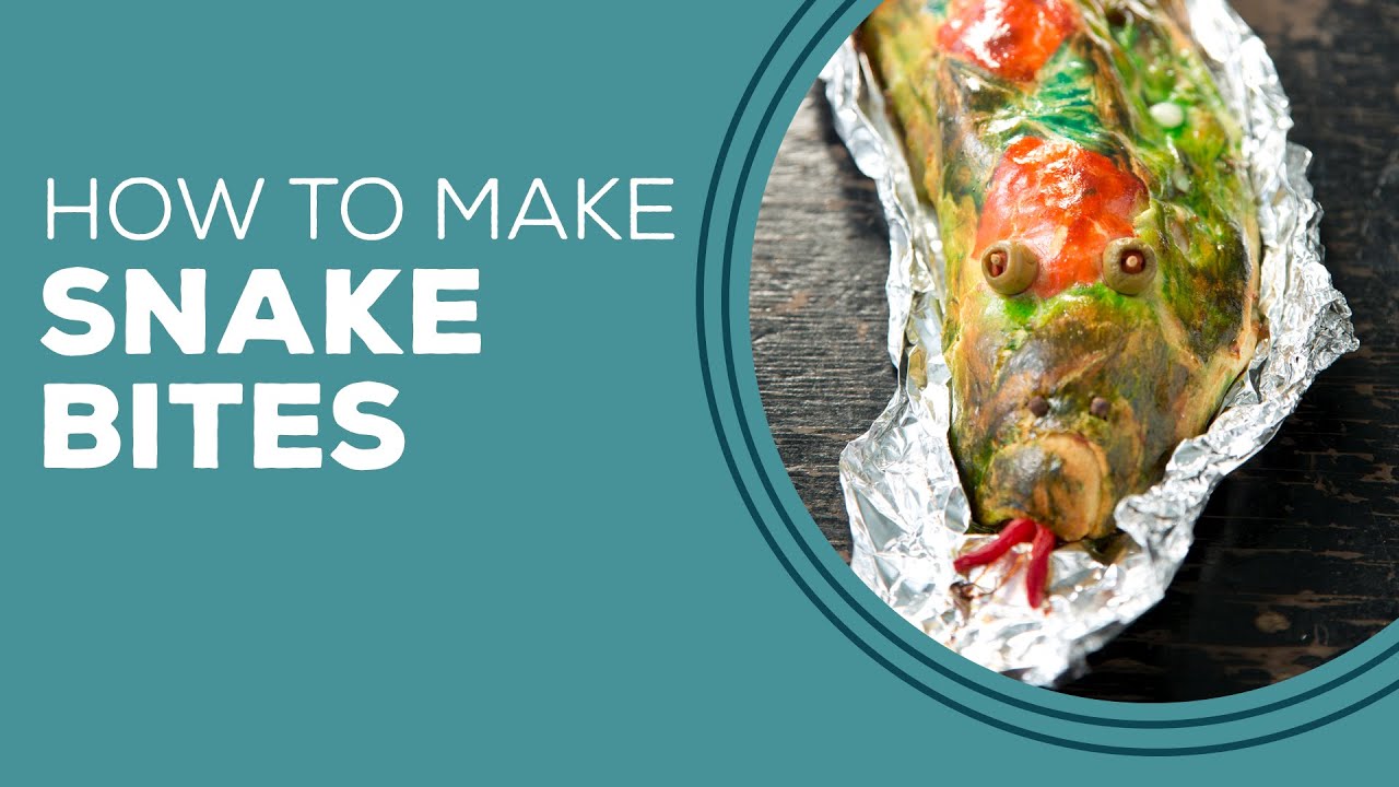 Blast from the Past Snake Bites Recipe Halloween Sandwich Ideas