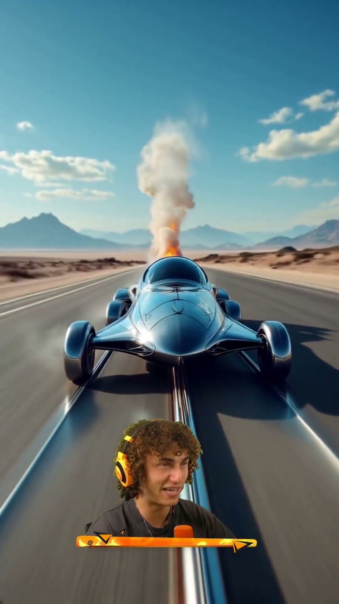 ROCKET SLED vs Sound Barrier!