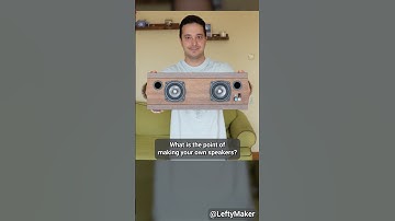 I made a speaker nobody else makes