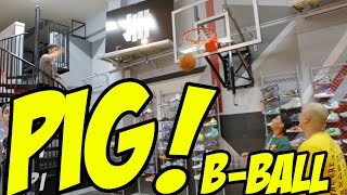 Epic Game Of Basketball At The Mag Park