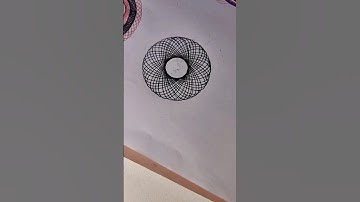 count the number of circles drawn by pen in total??? #spirograph #2024 #viralvideo #youtubeshorts