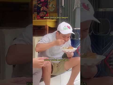 Harapannya kalo ada yang nawarin makan, apa responmu ketika ditawarin ??