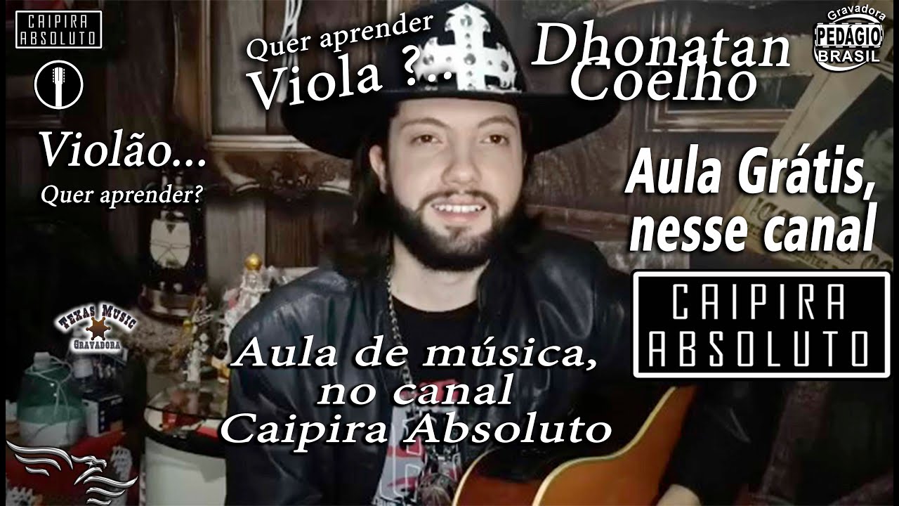 Dhonatan coelho convida voc para aprender a tocar viola youtube