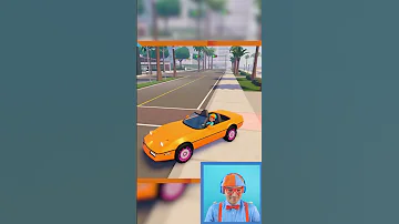 Gamer Blippi Is Behind The Wheel Blippi Roblox Shorts Shorts Blippi Roblox 