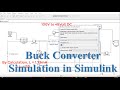 Buck Converter Simulation in Simulink
