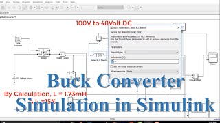 Buck Converter Simulation in Simulink