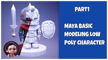 Maya Basic Character modeling Part01