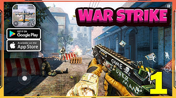 WarStrike Gameplay (Android, iOS) - Offline FPS Story Game