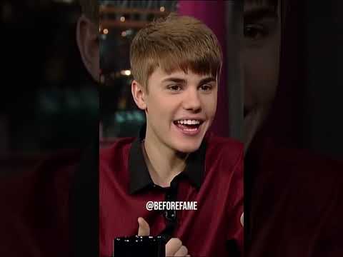 Young Justin Bieber Funny Interview