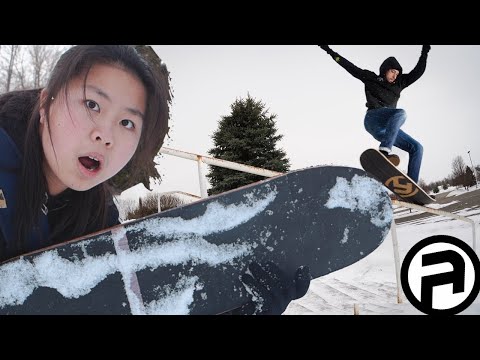 Video: Paano Gumawa Ng Mga Trick Sa Snowskate