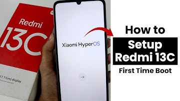 How to Setup Redmi 13C | First time Boot