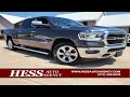 2019 RAM 1500 Big Horn Crew Cab 4WD SWB For Sale Hess Auto Agency