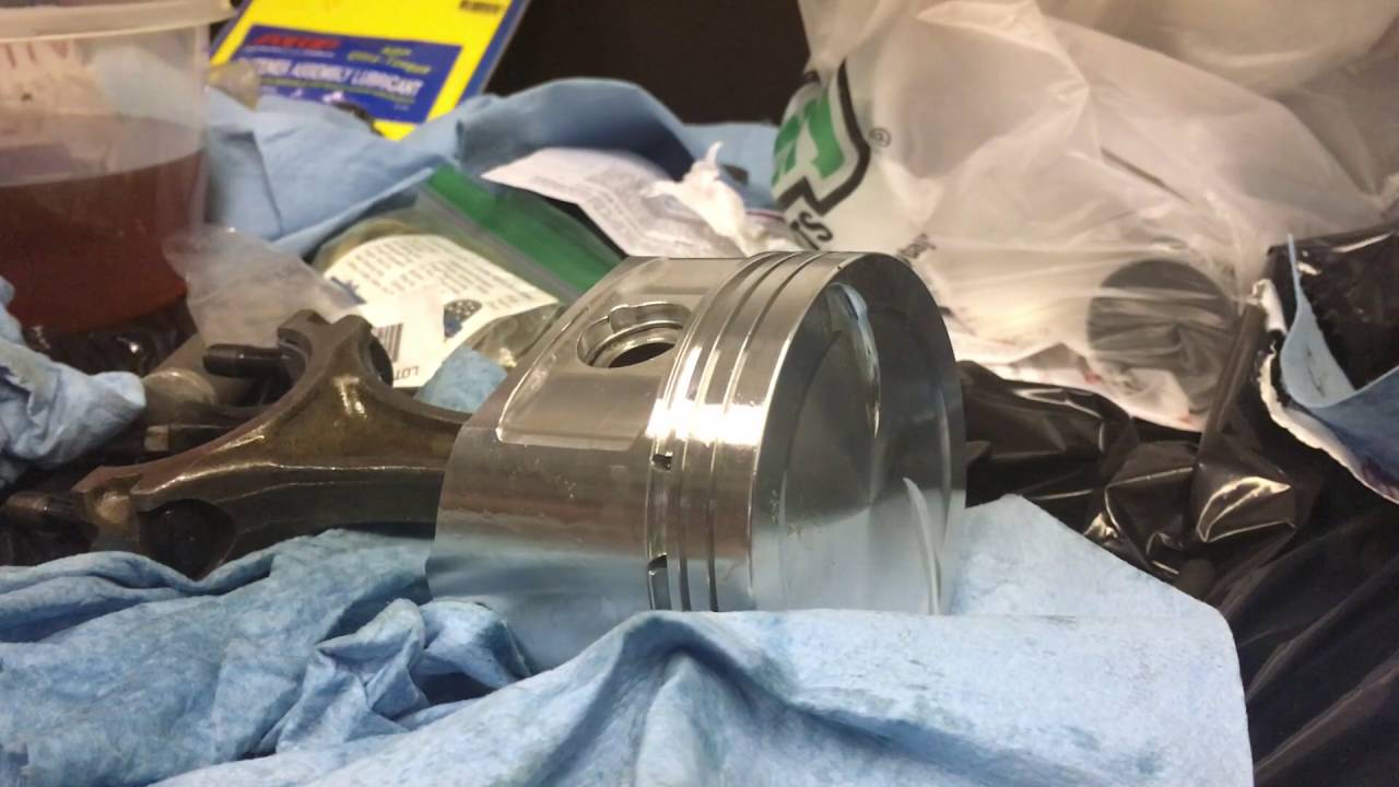 Datsun JE Piston C clip Install YouTube