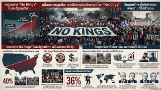 สรุปขบวนการ No Kings ทั่วโลภGlobal Protests Erupt Against Trump and Israel’s War Policies