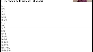 Serie de Fibonacci antes de programar