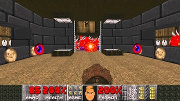 Doom 2 [Kama Sutra]: Hard Target (Map28) - UV-respawn in 8:04