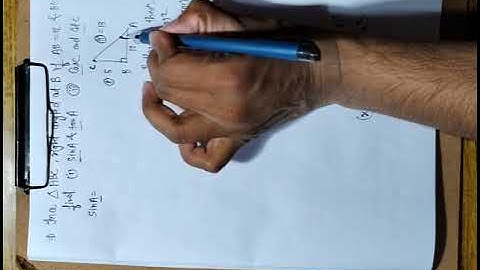 In triangle ABC, right angled at B if AB= 12cm and BC= 5cm .find 1- sinA and tanA...