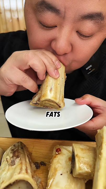 No wonder Chinese people live longer than Americans #food #cooking #marrow