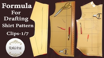 Formula for Shirt Pattern Drafting clips –p1/7