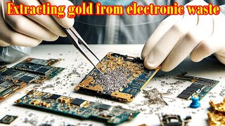Extracting gold from electronic waste by Archimedes Channel 4,250 views 3 months ago 3 minutes, 29 seconds