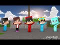 CASH, NICO, MAIZEN, CRAFTEE AND BIONIC | CHICKEN WINBGS MEME | HERO TONIGHT - Minecraft Animation