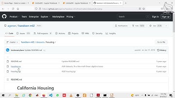 آموزش اجرای یک پروژه یادگیری ماشین با پایتون --- درس 1-3: شروع کار با داده ها