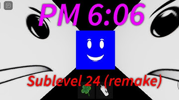 PM 6:06 | New sublevel 24