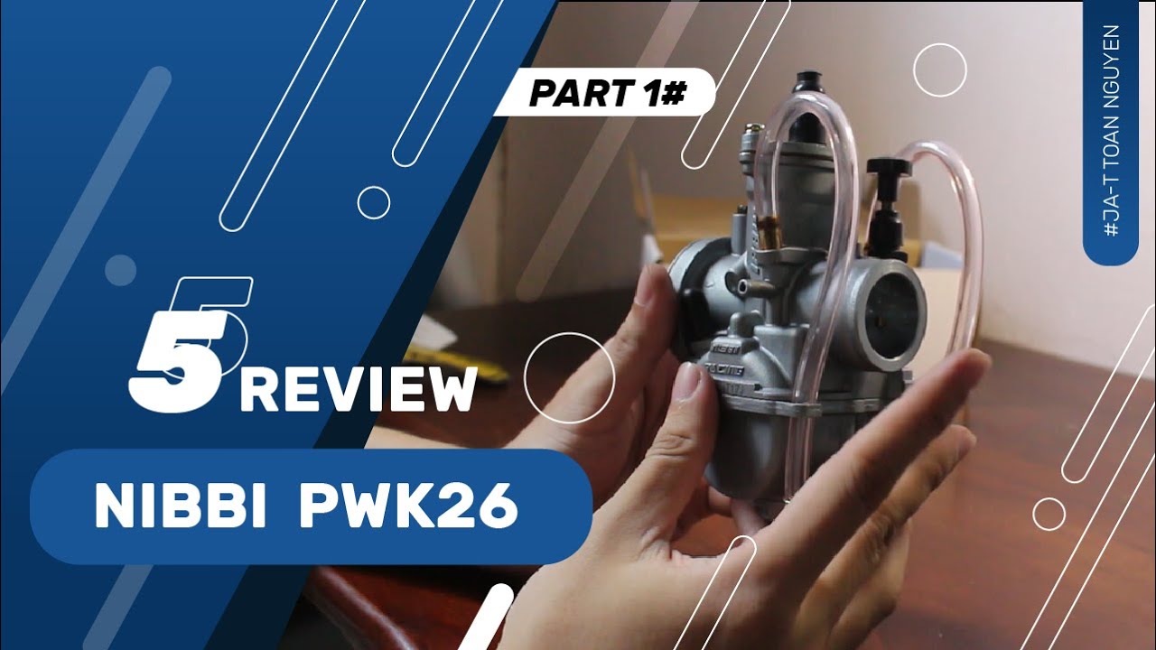 cph novo b New 2022 Bình xăng con Nibbi PWK26 | Phần 1 | Bình Xăng Dành Cho Xăng Cơ | Series Reviews: #5
