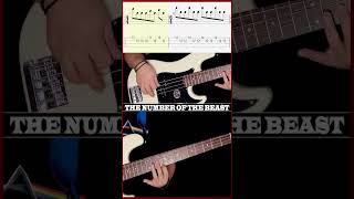 Iron Maiden - The Number Of The Beast | Bass Cover (+ Tab)| SHORTS | Dotti Brothers #basscover