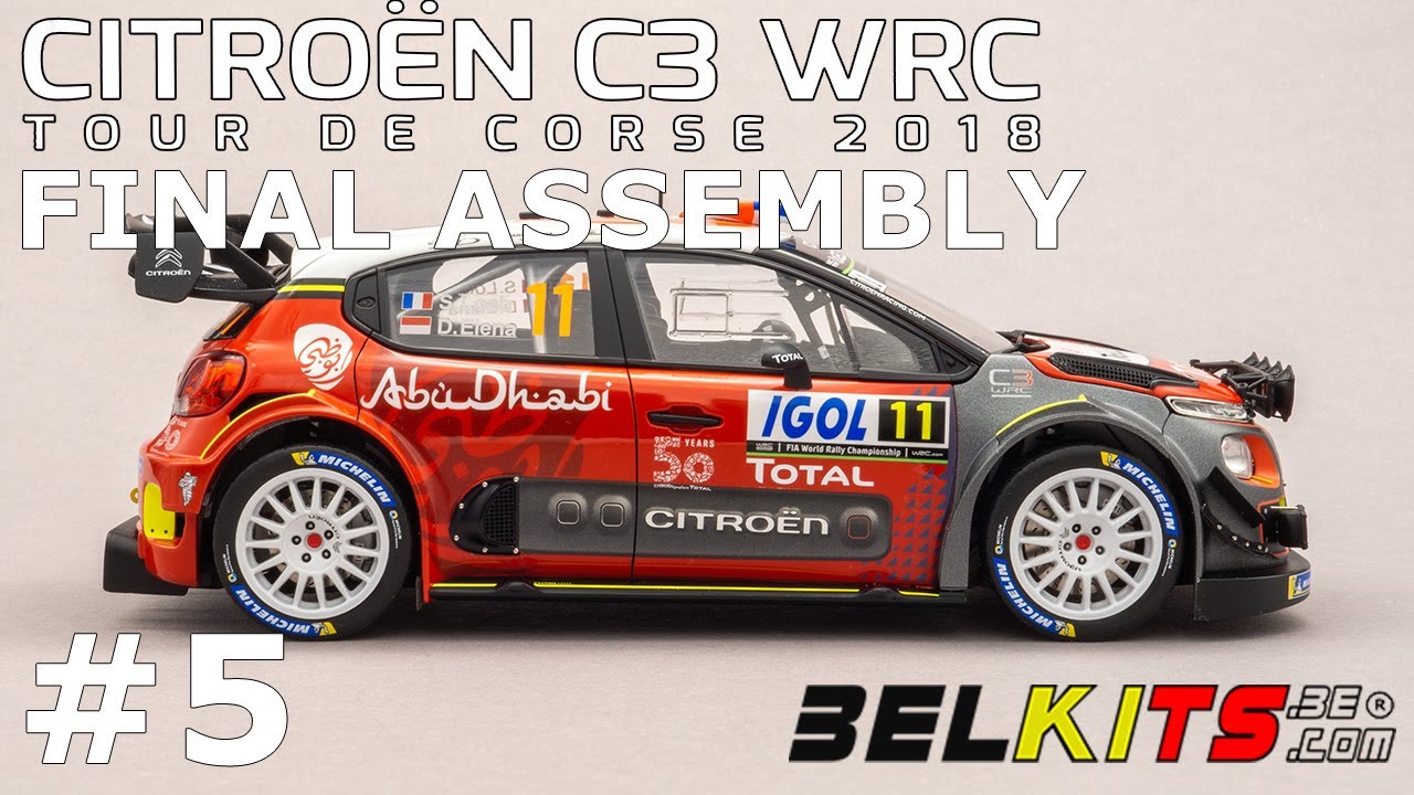 【新品】 ベルキット（BELKITS）シトロエンC3 WRC 2018 1/24 1/24 Belkits Citroen C3 WRC full build - YouTube