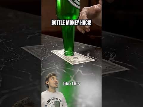 Bottle Money Hack! @zackdfilms