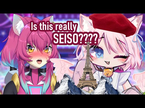 【Vtuber Clip】She shows me her Eiffel Tower?!