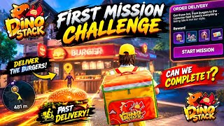 Dino Stack – First Mission Challenge 🦖🔥 | Gangster Mirage City Gameplay screenshot 1