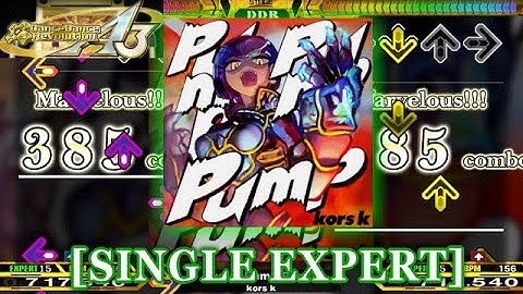 【DDR A3】 Pump Pump Pump [SINGLE EXPERT] 譜面確認＋クラップ