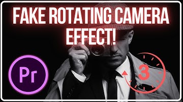 Adobe Premiere Pro CC Tutorial: Create a Stunning Fake Rotating Camera Effect!